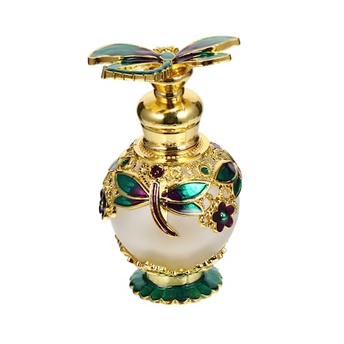 CANIGHT 1pc Glass Essential Oil Bottle for Aromatherapy and Home Decoration