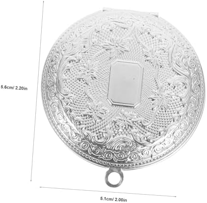 RORPOIR Aromatherapy Diffuser Pendant Brass Case Openable Vintage Style