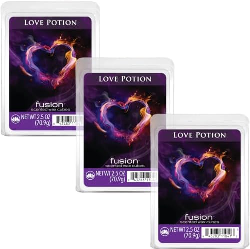 FUSION by Scentsationals Scented Wax Melts Love Potion 3-Pack