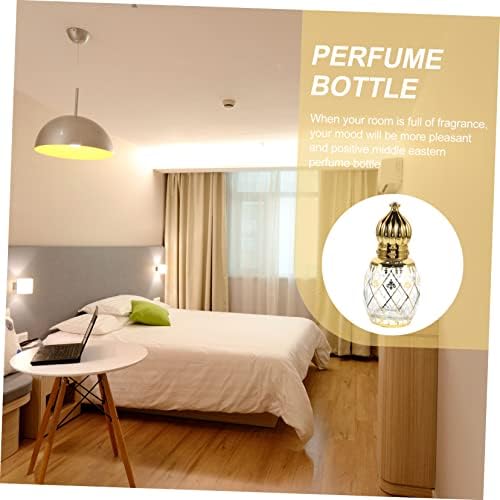 8ml Arabian Style Refillable Perfume Bottle with Floral Design