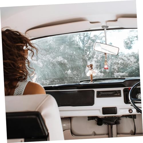 FAVOMOTO 5pcs Hanging Car Perfume Bottle Diffuser Decorative Pendant for Essential Oils Auto Home Use