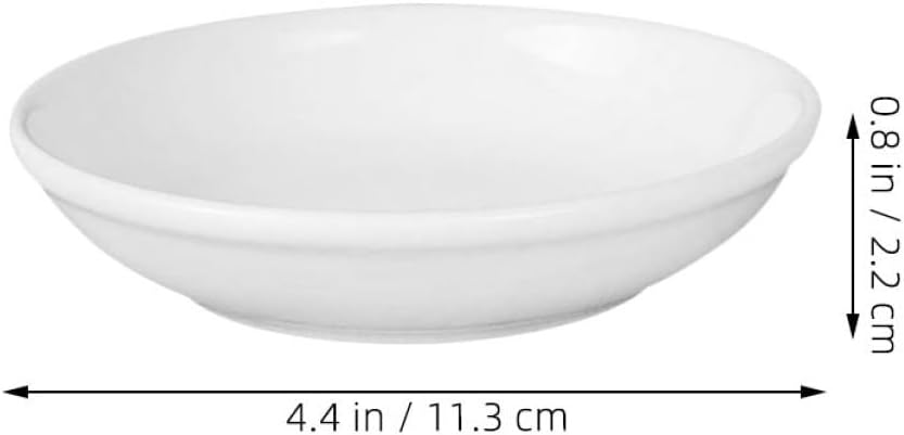 VOSAREA 6 Pcs Ceramic Aroma Trays for Wax Melting