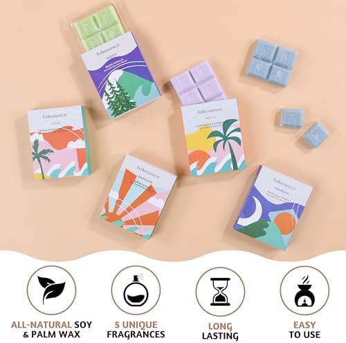 Folkulture Scented Wax Cubes Set of 5