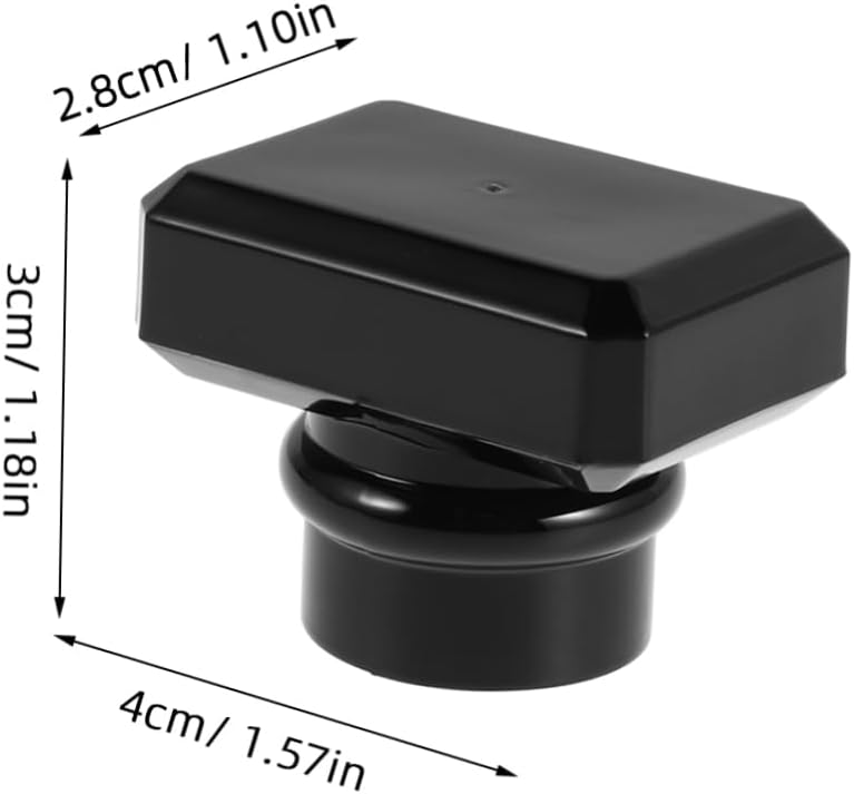 5pcs Elegant Perfume Bottle Caps for Travel and Office Use