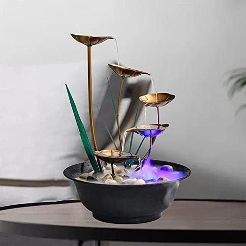 TTKL Minimalist Water Fountain Indoor Feng Shui Decor