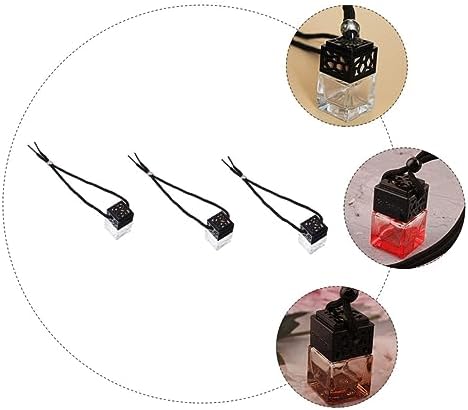 3pcs Car Perfume Bottle Pendants for Decoration