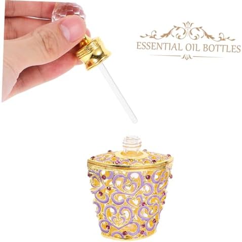 Vintage Enamel Glass Essential Oil Vial 10ml