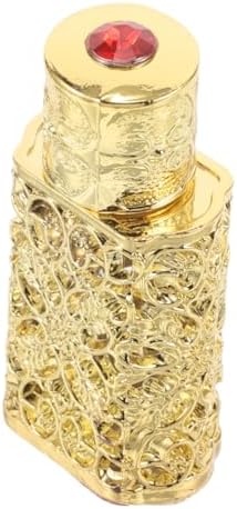Egyptian Perfume Bottle Hollow Pattern Elegant Travel Atomizer for Essential Oils