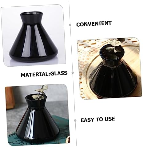 Happyyami Glass Aromatherapy Diffuser Bottle for Home Decor