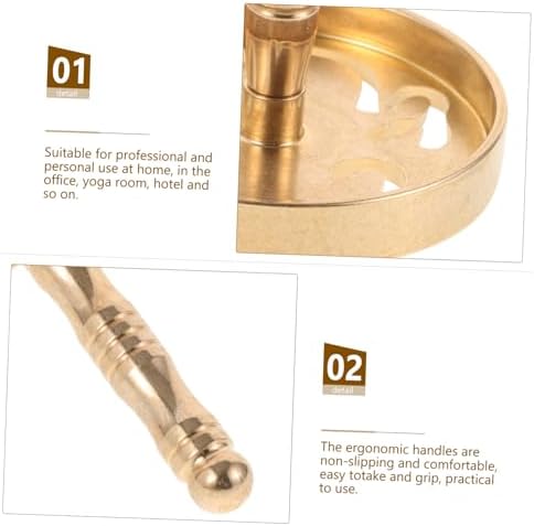 Brass Incense Press Mold Tool for DIY Fragrance Creation