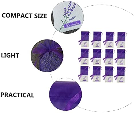 24Pcs Lavender Fragrance Sachet Bags for Storage and Decorations