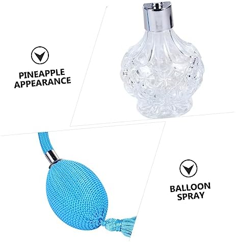 Refillable Glass Perfume Bottle with Long Spray Tassels