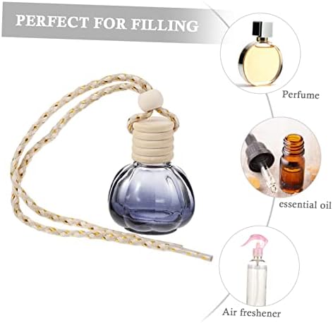 VOSAREA 10Pcs Car Hanging Perfume Bottles Aromatherapy Decor