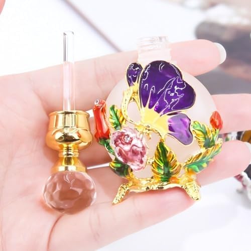 25ml Perfume Bottle with Antique Butterfly Design