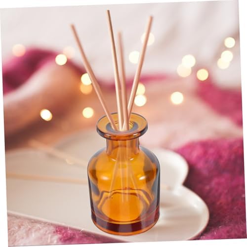 SMASOLO 2pcs Empty Glass Diffuser Bottles for Aromatherapy