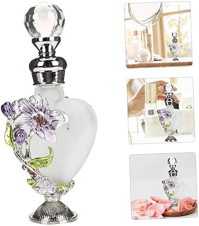 Cabilock Refillable Aromatherapy Glass Bottle with Vintage Cork