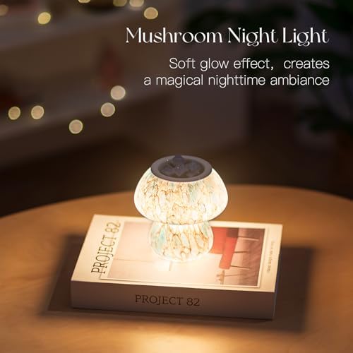 Candeldo Mushroom Wax Melter Warmer with Timer