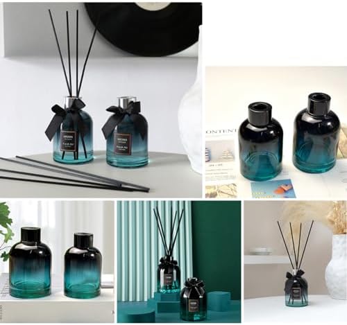 150ml Glass Fragrance Diffuser Bottle - Black Gradient