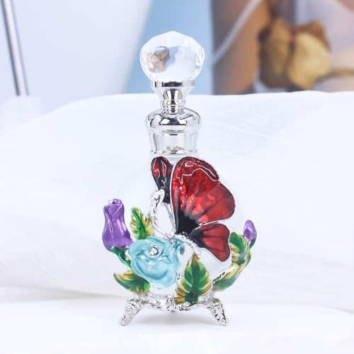 25ml Perfume Bottle with Antique Butterfly Design