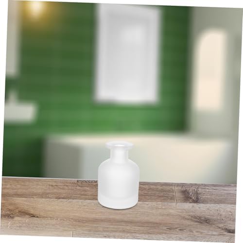 2pcs Glass Reed Diffuser Bottles Decorative Empty Fragrance Containers