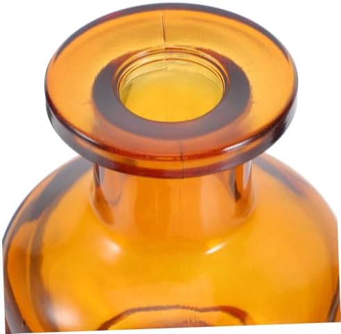 2 Pcs 150ml Glass Diffuser Bottles with Caps for Home Office and Car