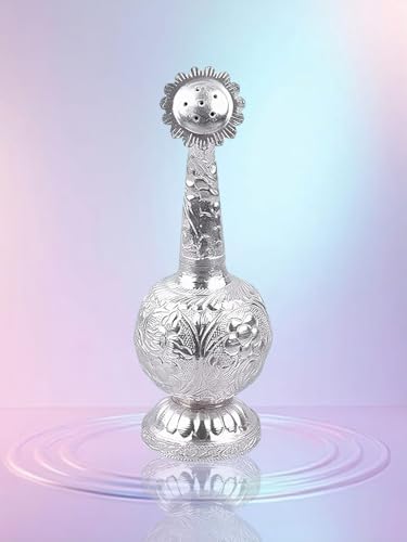 SOLINO Silver Plated Attardani for Pooja Room