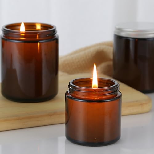 Anneome 10pcs Glass Aroma Jar Candle Holder