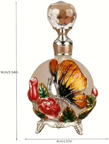 25ml Perfume Bottle with Antique Butterfly Design