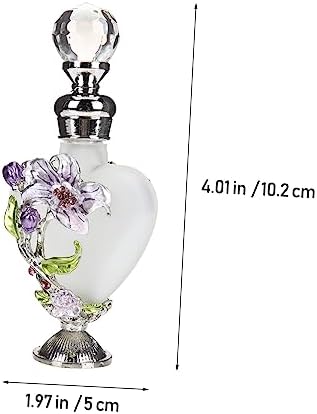 Cabilock Refillable Aromatherapy Glass Bottle with Vintage Cork