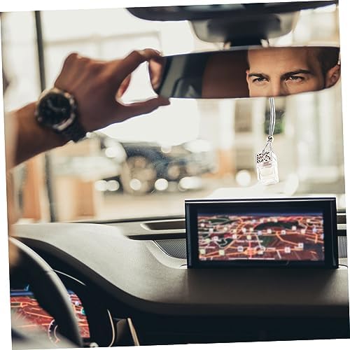 20Pcs Car Hanging Aroma Diffuser Bottles Portable Perfume Decorative Fragrance Holders