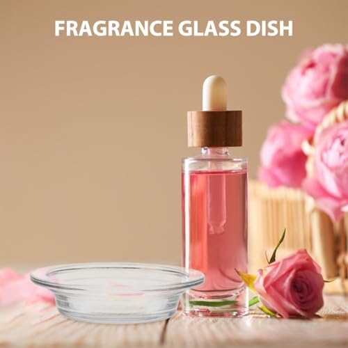 2Pcs Glass Wax Warmer Replacement Dish