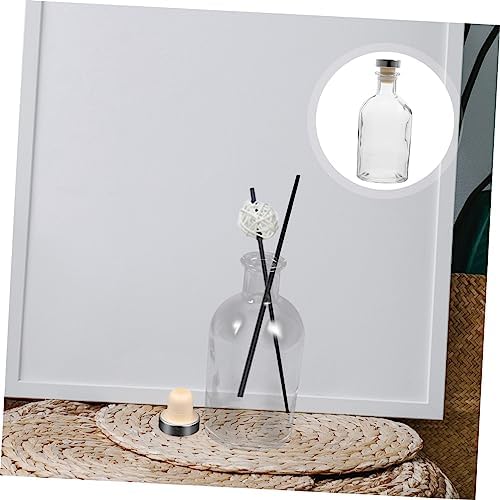 Glass Aromatherapy Diffuser Bottle 250ml Decorative Essential Oil Container