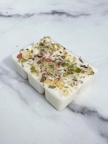 New Moon Beginnings Positive Energy Wax Melts - Natural Healing Crystals and Soy Wax