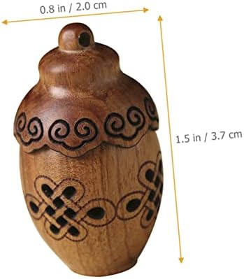 Wooden Aroma Diffuser Pendant for Home and Car