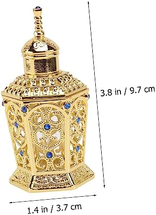 Healvian Refillable Glass Perfume Bottle Stylish Travel Essential Oil Container