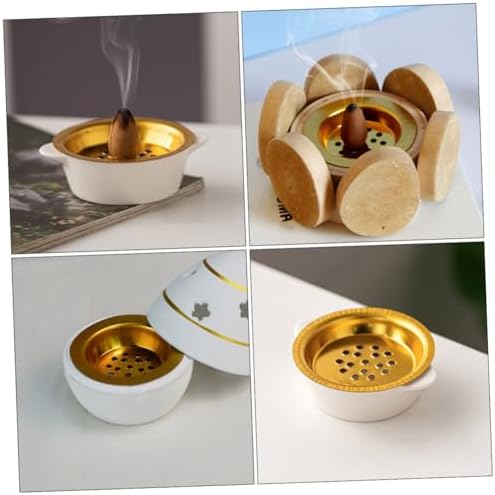Luxshiny 10pcs Small Charcoal Burner Screens for Aromatherapy