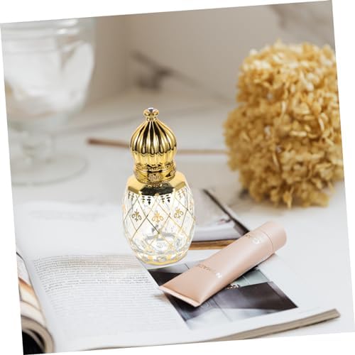 Happyyami Arab Style Perfume Bottle Decorative Essential Oil Storage