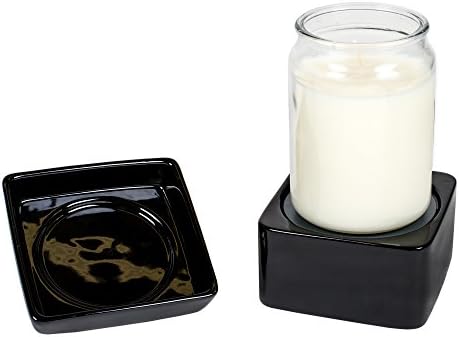 Elanze Designs Jar Candle and Wax Tart Oil Warmer - 2 Pack