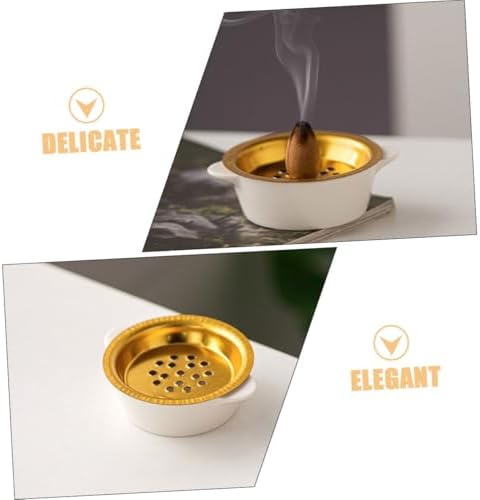 Luxshiny 10pcs Small Charcoal Burner Screens for Aromatherapy