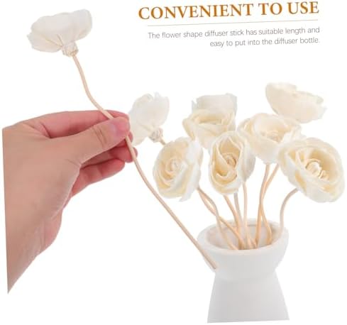 8pcs Aromatherapy Rattan Diffuser Sticks for Home Fragrance and Decor