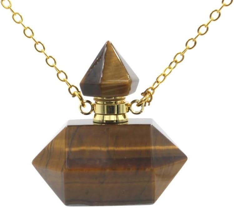 HUFFA Hexagonal Column Crystal Perfume Bottle