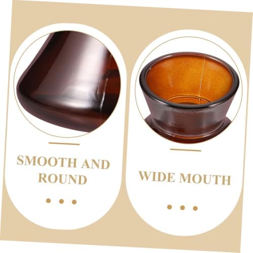 2pcs Wide Mouth Glass Diffuser Bottles Refillable