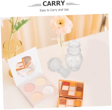 Vintage Miniature Glass Perfume Bottle for Travel and Home Decor