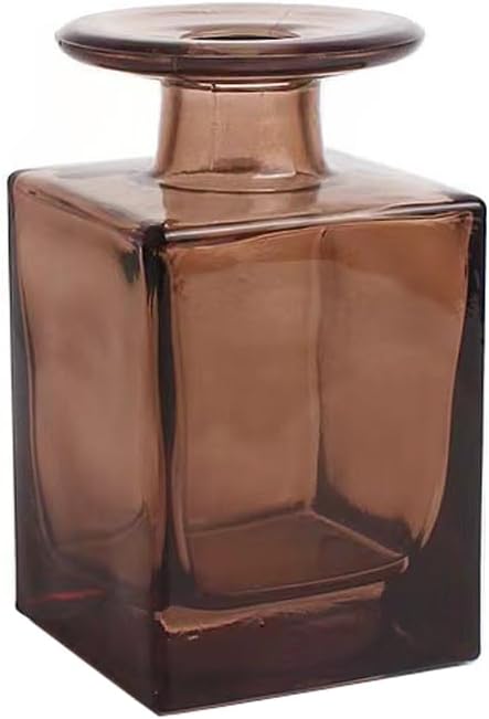 Quupy 150ML Square Brown Glass Diffuser Bottle