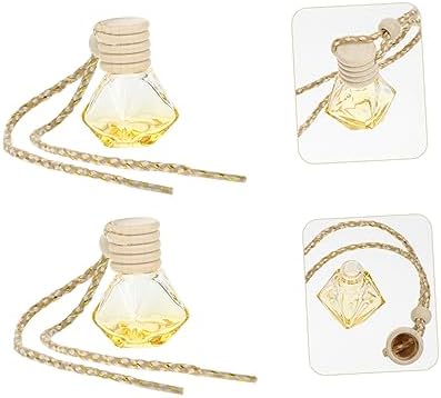 Cabilock 5Pcs Hanging Perfume Bottle Diffuser for Car Aromatherapy Pendant