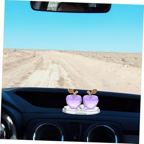 MAGICLULU Apple Sculpture Car Dashboard Perfume Holder