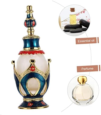 BESTYASH Retro Handmade Glass Perfume Bottle for Wedding