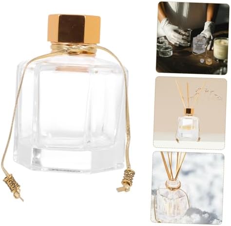 2Pcs Glass Aromatherapy Bottles for Home Office Spa and Events