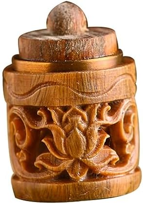 Wooden Diffuser Perfume Bottle Pendant DIY Keychain