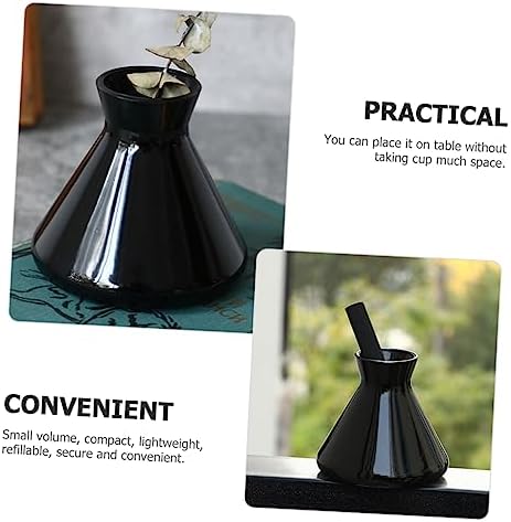 HolidyoYo Aromatherapy Essential Oil Diffuser Bottle Decor Glass